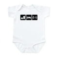 thumbnail image 1 of CafePress - Eat Sleep Race Infant Bodysuit - Baby Light Bodysuit, Size Newborn - 24 Months, 1 of 4