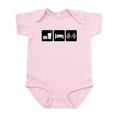 thumbnail image 1 of CafePress - Eat Sleep Race Infant Bodysuit - Baby Light Bodysuit, Size Newborn - 24 Months, 1 of 4