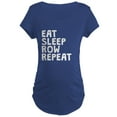 thumbnail image 1 of CafePress - Eat Sleep Row Repeat Maternity T Shirt - Maternity Dark T-Shirt, 1 of 3