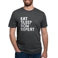 thumbnail image 1 of CafePress - Eat Sleep Row Repeat Men's Deluxe T Shirt - Mens Tri-blend T-Shirt, 1 of 4