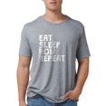 thumbnail image 1 of CafePress - Eat Sleep Row Repeat Men's Deluxe T Shirt - Mens Tri-blend T-Shirt, 1 of 1