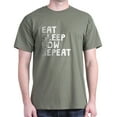 thumbnail image 1 of CafePress - Eat Sleep Row Repeat T Shirt - Men's Classic Graphic Cotton T-Shirt, 1 of 4