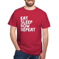 thumbnail image 1 of CafePress - Eat Sleep Row Repeat T Shirt - Men's Classic Graphic Cotton T-Shirt, 1 of 4