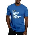 thumbnail image 1 of CafePress - Eat Sleep Row Repeat T Shirt - Men's Fitted T-Shirt, 1 of 4