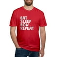 thumbnail image 1 of CafePress - Eat Sleep Row Repeat T Shirt - Men's Fitted T-Shirt, 1 of 4