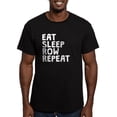 thumbnail image 1 of CafePress - Eat Sleep Row Repeat T Shirt - Men's Fitted T-Shirt, 1 of 4