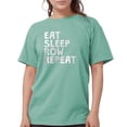 thumbnail image 1 of CafePress - Eat Sleep Row Repeat T Shirt - Womens Comfort Colors® Shirt, 1 of 4