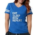 thumbnail image 1 of CafePress - Eat Sleep Row Repeat T Shirt - Womens Football Shirt, 1 of 4