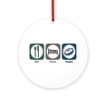 thumbnail image 1 of CafePress - Eat Sleep Rugby -  Round Wood Ornament 4", 1 of 2