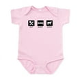 thumbnail image 1 of CafePress - Eat, Sleep, Show (Steer) Infant Bodysuit - Baby Light Bodysuit, Size Newborn - 24 Months, 1 of 4