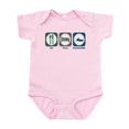 thumbnail image 1 of CafePress - Eat Sleep Snowmobile Infant Bodysuit - Baby Light Bodysuit, Size Newborn - 24 Months, 1 of 4