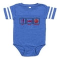thumbnail image 1 of CafePress - Eat Sleep Volleyball - Cute Infant Baby Football Bodysuit, 1 of 3