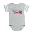 thumbnail image 1 of CafePress - Eat Sleep Volleyball - Cute Infant Baby Football Bodysuit, 1 of 3