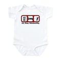 thumbnail image 1 of CafePress - Eat, Sleep, Wakeboarding Infant Bodysuit - Baby Light Bodysuit, Size Newborn - 24 Months, 1 of 4
