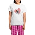 thumbnail image 1 of CafePress - Eb1lovetiny10 Center Pajamas - Women's Short Sleeve Print T-Shirt and Pants Light Cotton Pajama Set, 1 of 7