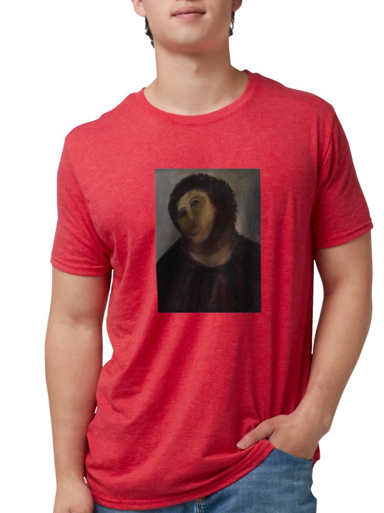 CafePress Ecce Homo Men s Deluxe T Shirt Mens Tri blend T