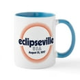 thumbnail image 1 of CafePress - Eclipseville USA - 11 oz Ceramic Mug - Novelty Coffee Tea Cup, 1 of 4