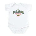 thumbnail image 1 of CafePress - Ecuador Futbol/Soccer Infant Bodysuit - Baby Light Bodysuit, Size Newborn - 24 Months, 1 of 4