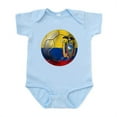 thumbnail image 1 of CafePress - Ecuador Soccer Ball Infant Bodysuit - Baby Light Bodysuit, Size Newborn - 24 Months, 1 of 4