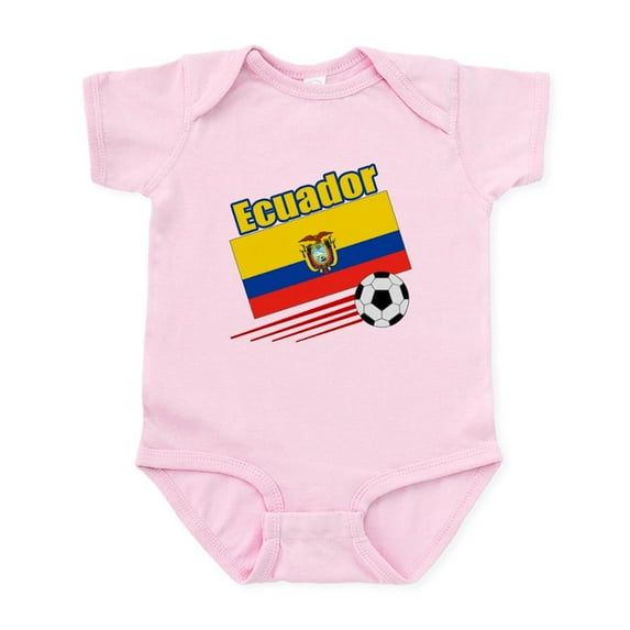 CafePress - Ecuador Soccer Team Infant Bodysuit - Baby Light Bodysuit, Size Newborn - 24 Months