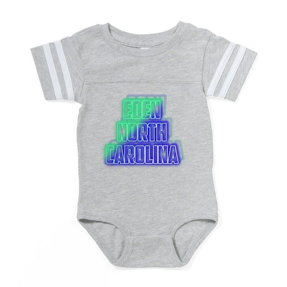 CafePress - Eden North Carolina - Cute Infant Baby Football Bodysuit