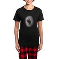 thumbnail image 1 of CafePress - Edgar Allen Poe The Raven Poem Pajamas - Women's Short Sleeve Print T-Shirt and Pants Dark Cotton Pajama Set, 1 of 7