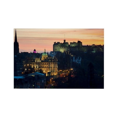 CafePress - Edinburgh Castle - Rectangle Magnet, 2"x3" Refrigerator Magnet