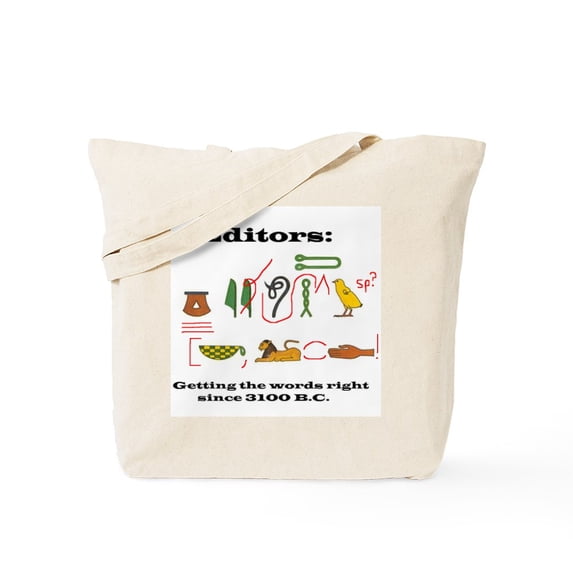 CafePress - Editors In History Tote Bag - Unisex Canvas Tote Bag, Beige, 1-Piece