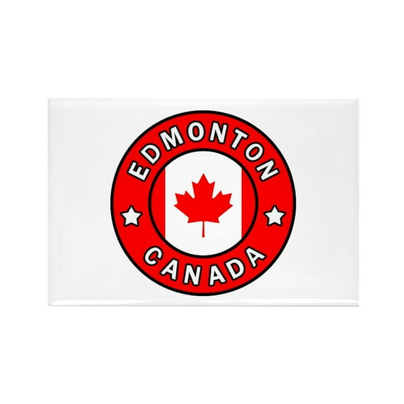 CafePress - Edmonton Canada Magnets - Rectangle Magnet, 2"x3" Refrigerator Magnet