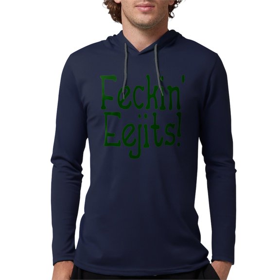 CafePress - Eejits - Mens Hooded Shirt