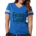 thumbnail image 1 of CafePress - Eejits - Womens Football Shirt, 1 of 4