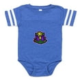 thumbnail image 1 of CafePress - Eggplant Friends ... - Cute Infant Baby Football Bodysuit, 1 of 3