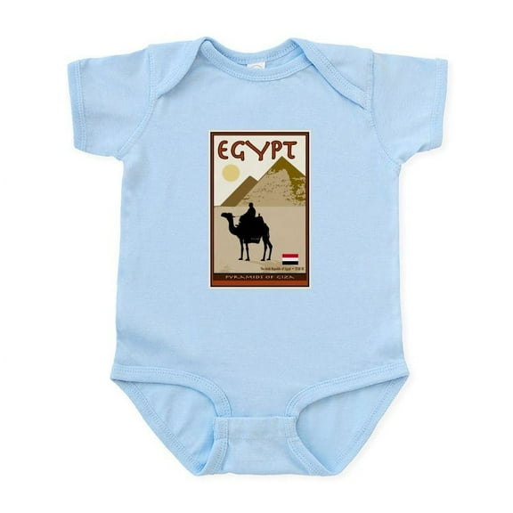 CafePress - Egypt Infant Bodysuit - Baby Light Bodysuit, Size Newborn - 24 Months