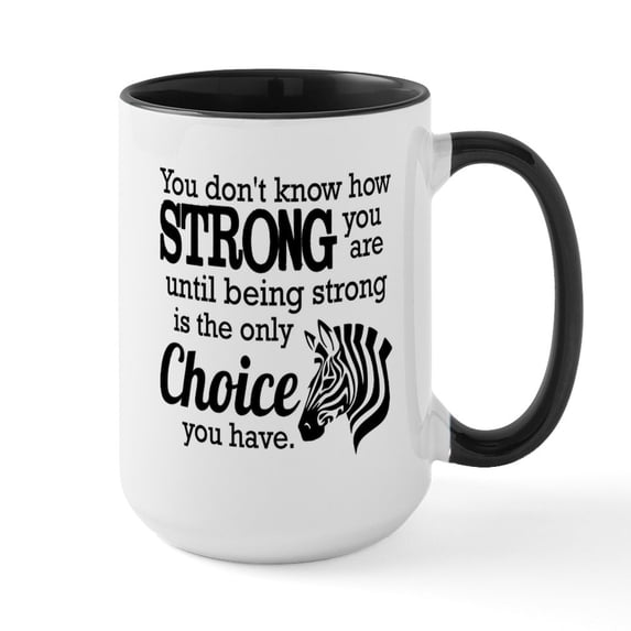CafePress - Ehlers Danlos Syndrome Mugs - 15 oz Ceramic Large White Novelty Mug