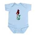 thumbnail image 1 of CafePress - El Dia De Los Muertos Mermaid Body Suit - Baby Light Bodysuit, Size Newborn - 24 Months, 1 of 4