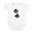 thumbnail image 1 of CafePress - El Dia De Los Muertos Skeleton Girl Body Suit - Baby Light Bodysuit, Size Newborn - 24 Months, 1 of 4