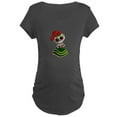 thumbnail image 1 of CafePress - El Dia De Los Muertos Skeleton Girl Maternity T Sh - Maternity Dark T-Shirt, 1 of 3