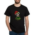 thumbnail image 1 of CafePress - El Dia De Los Muertos Skeleton Girl T Shirt - Men's Classic Graphic Cotton T-Shirt, 1 of 4