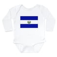 thumbnail image 1 of CafePress - El Salvador Body Suit - Long Sleeve Cotton Baby Bodysuit, 1 of 4