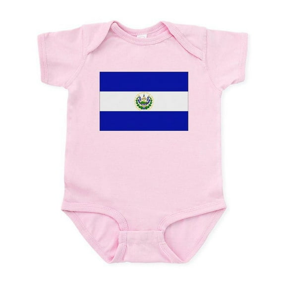 CafePress - El Salvador Infant Bodysuit - Baby Light Bodysuit, Size Newborn - 24 Months