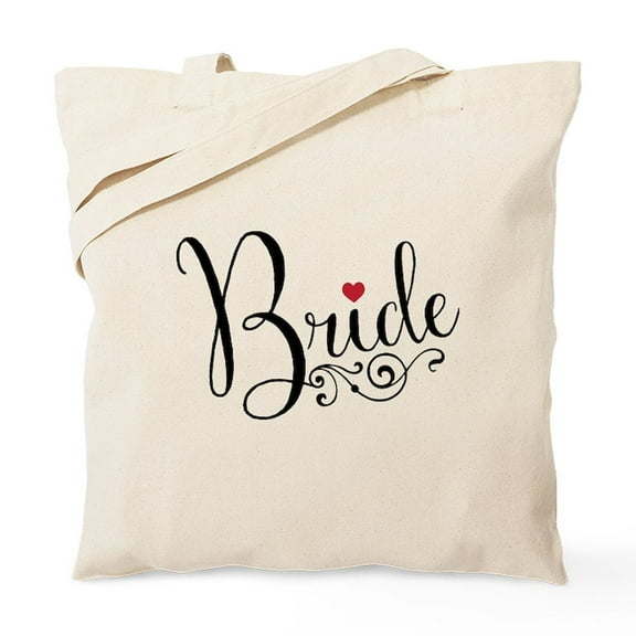 CafePress - Elegant Bride Tote Bag - Unisex Canvas Tote Bag, Beige, 1-Piece