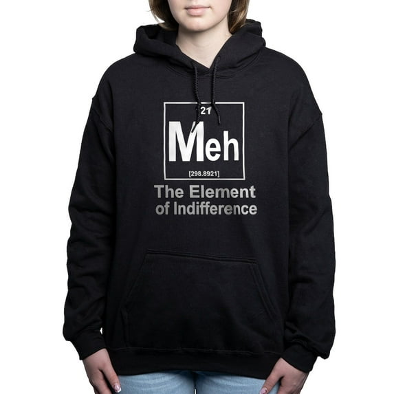 CafePress - Element Meh - Pullover Hoodie, Classic & Comfortable Hooded Sweatshirt
