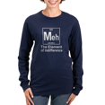 thumbnail image 1 of CafePress - Element Meh Women's Long Sleeve Dark T Shirt - Women's Long Sleeve Graphic Tee Casual Fit, 1 of 4