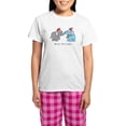 thumbnail image 1 of CafePress - Elephant Christmas Women's Light Pajamas - Women's Short Sleeve Print T-Shirt and Pants Light Cotton Pajama Set, 1 of 7