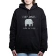 thumbnail image 1 of CafePress - Elephant Happy - Pullover Hoodie, Classic & Comfortable Hooded Sweatshirt, 1 of 4