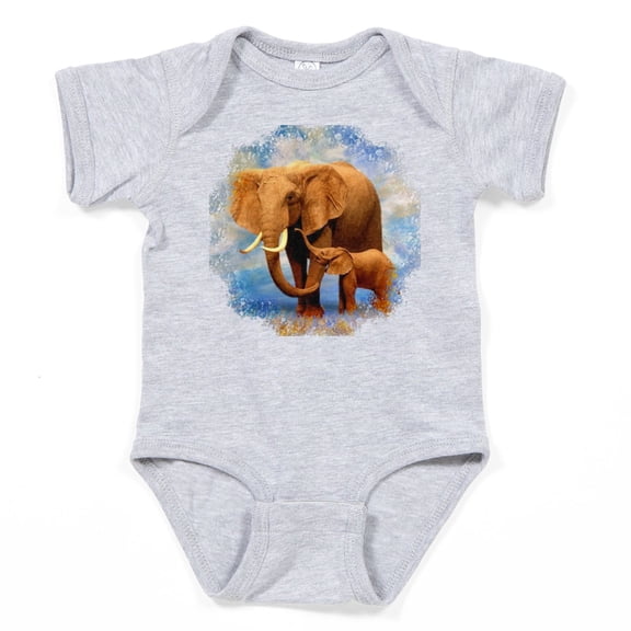 CafePress - Elephant Mother - Cute Infant Bodysuit Baby Romper - Size Newborn - 24 Months