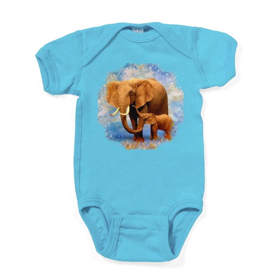 CafePress - Elephant Mother - Cute Infant Bodysuit Baby Romper - Size Newborn - 24 Months