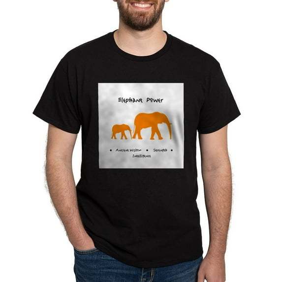 CafePress - Elephant Totem Power Gifts T Shirt - Men's Classic Graphic Cotton T-Shirt
