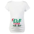 thumbnail image 1 of CafePress - Elf In Training Maternity T Shirt - Cotton Maternity T-shirt, Cute & Funny Pregnancy Tee, 1 of 4