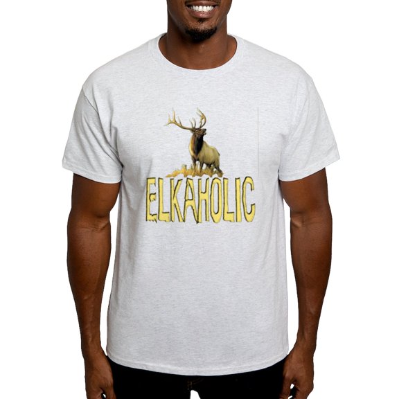 CafePress - Elkaholic Gear And Gifts Light T Shirt - Men's Classic Graphic T-Shirt